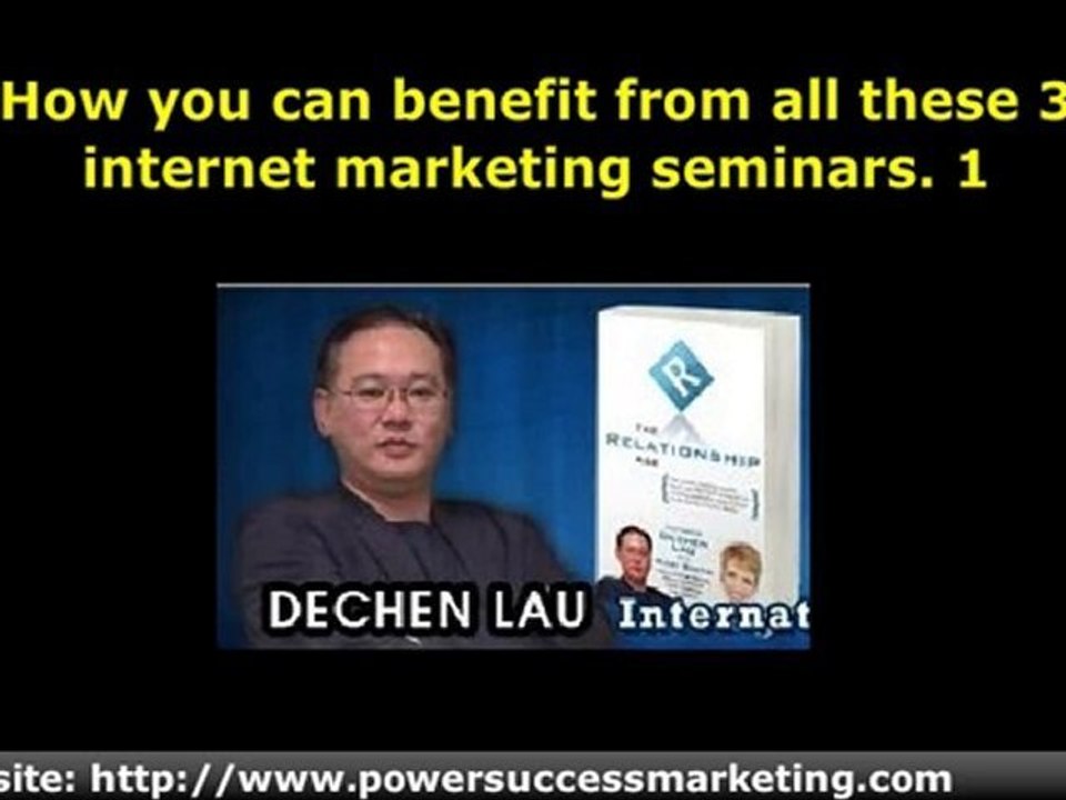 Internet Marketing Malaysia - 3 Tips Of Attending Seminars