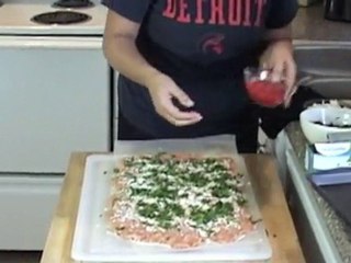 Mediterranean Style Chicken Roulade Recipe by DedeMed