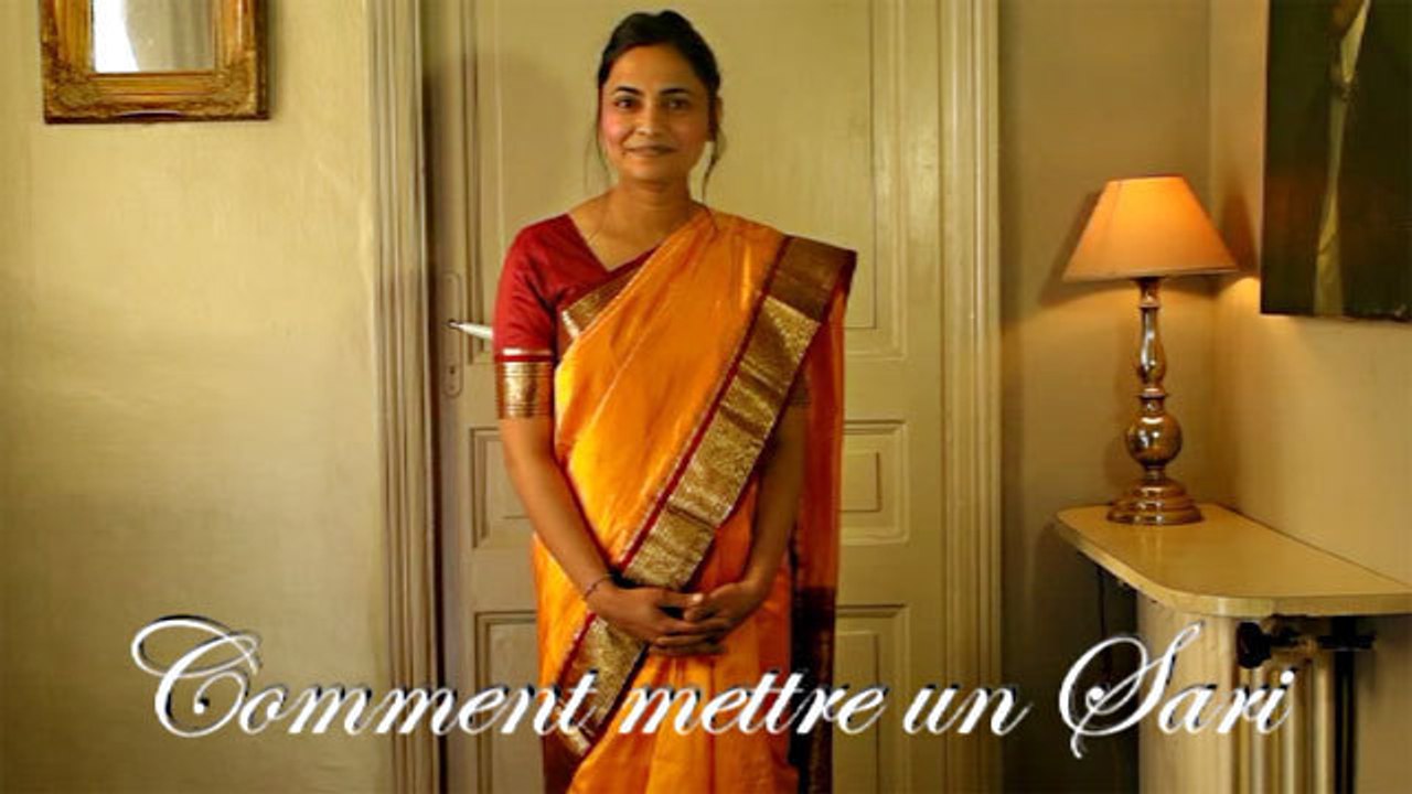 Comment mettre un Sari ou Saree indien - Vidéo Dailymotion