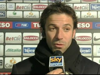 ALESSANDRO DEL PIERO DOPO JUVE-BARI