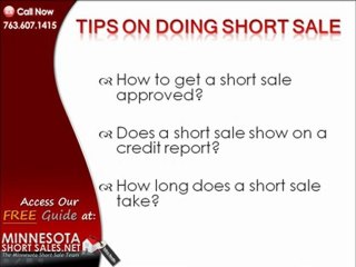 Bethel Short Sale Tips - Minnesota Short Sales