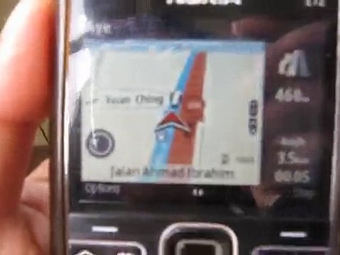 Using Ovi maps on Nokia E72