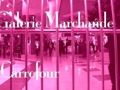 Les voeux de la galerie marchande Carrefour pour l'année 2011
