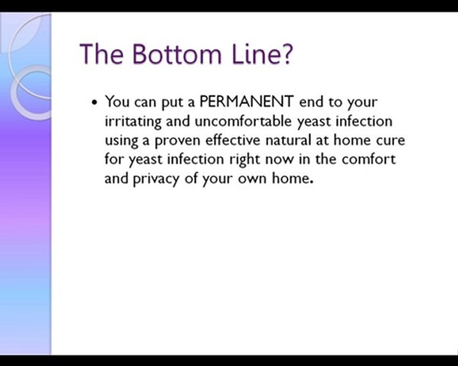 At Home Cure For Yeast Infection