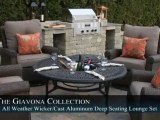 Giavonna Collection All Weather Wicker Deep Seating Set