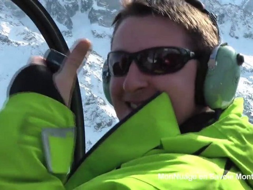 Survol du Mont-Blanc