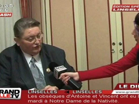 Otages abattus au Niger, Réactions du Maire de Linselles