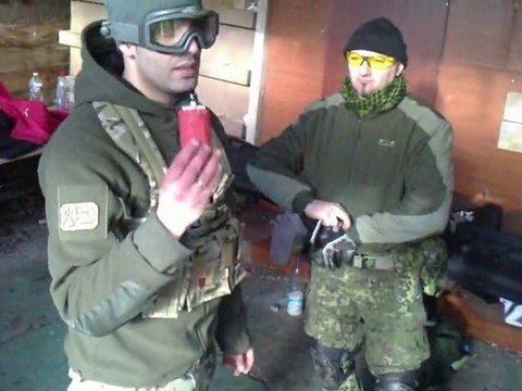 demo grenade airsoft à gaz modèle tornado par wans