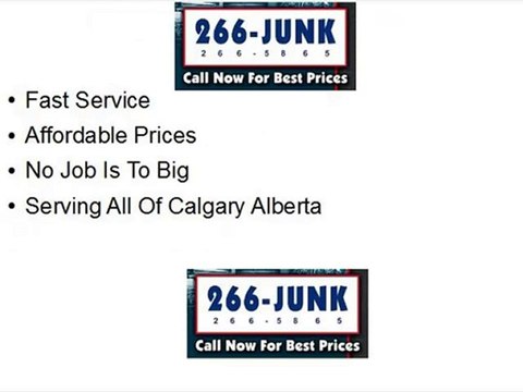 junk removal calgary
