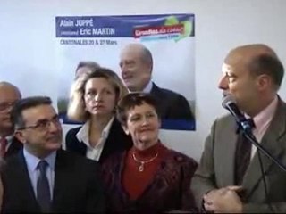 Inauguration de la permanence d'E. Martin et S. Trautmann