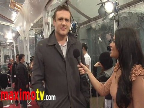 Jason Segel Interview at Gulliver's Travels Premiere