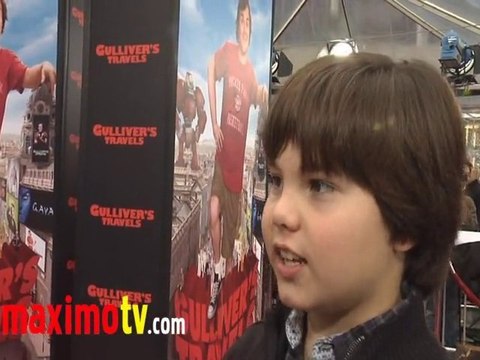 Zach Callison Interview at Gulliver's Travels Premiere