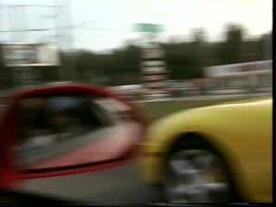 3000-GT vs Supra Street race