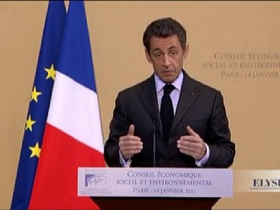 Discours devant le CESE