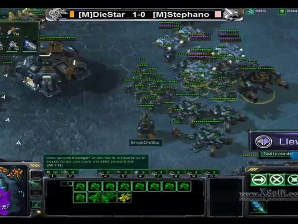 Match SC2 : Stephano(Z) vs DieStar(T)