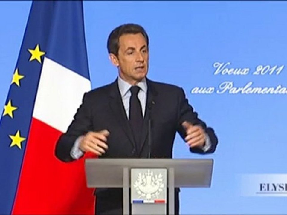 Voeux  2011 aux parlementaires