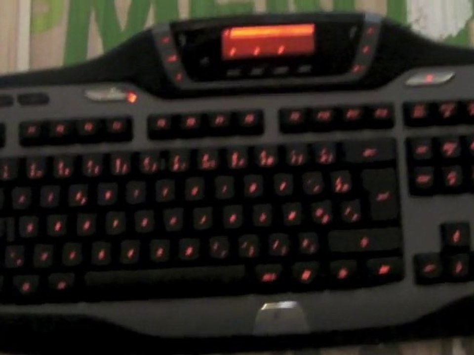 test du clavier logitech G15