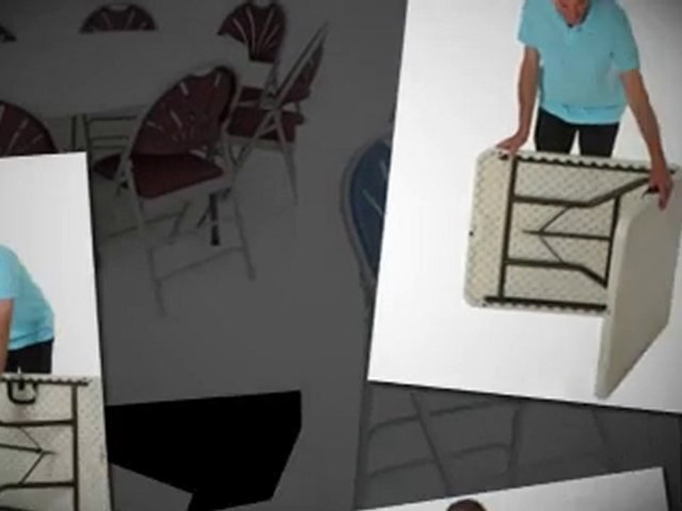Folding Chairs and Tables