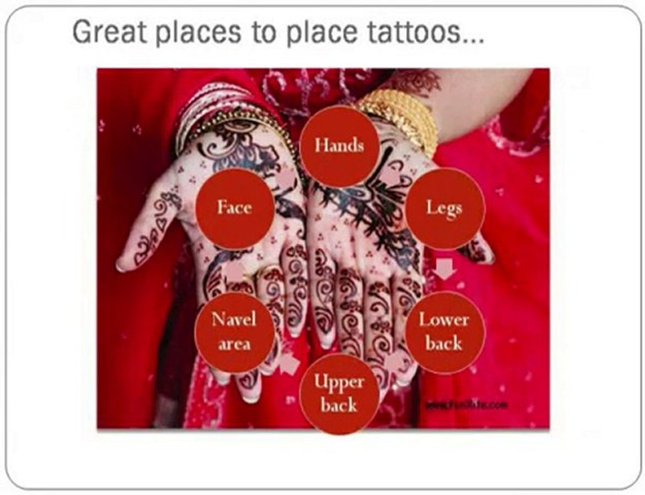 The Best Henna Tattoos - Temp Tattoos