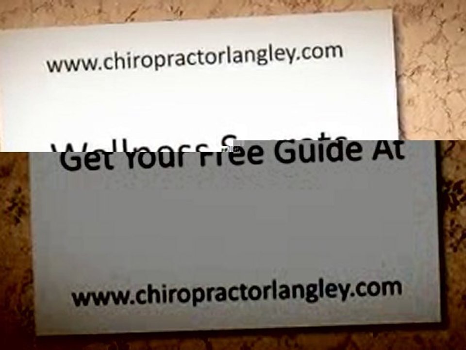 Chiropractor in Langley - Langley Chiropractic