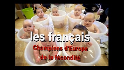Les français champions d'Europe de la fécondité