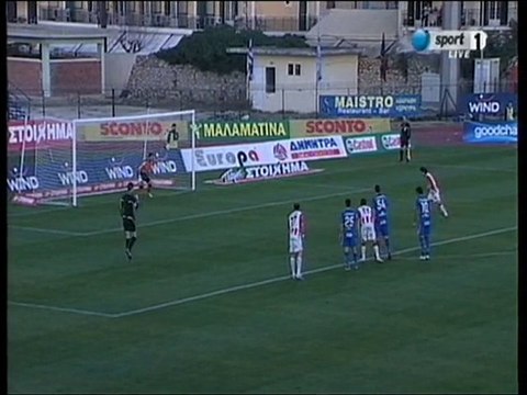 kerkira oly volou 0-1 monje penalti