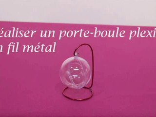 Créer un porte-goutte plexiglas en fil métal