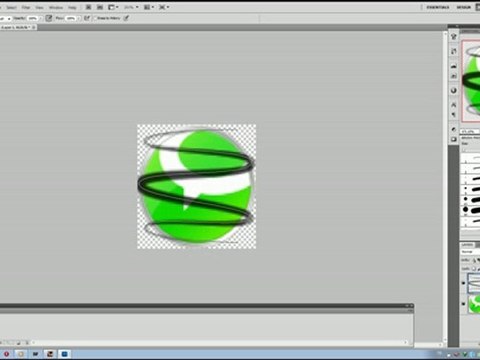 Photoshop cs 5 resmi saran Kıvrım yapımı anlatım