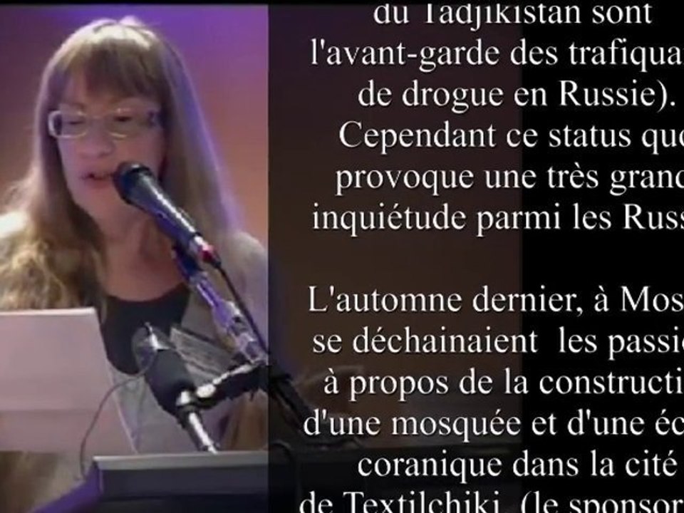 Assises sur l'islamisation (sous titré) Elena Tchoudinova