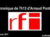CHRONIQUE RFI 7H13 13.01.11