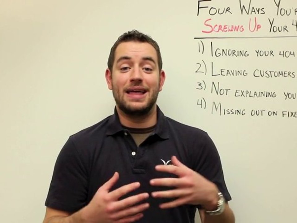 4 Ways you are screwing up your 404 Pages by Volusion | Two
