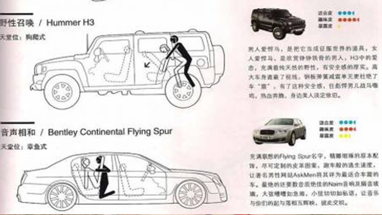 Faire l'amour en voiture, le guide !