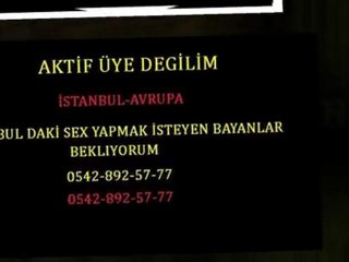 beyaz AKTİF ÜYE DEGİLİM ARA 0542-892-57-77