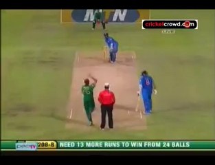 Yusuf shines as India win thriller