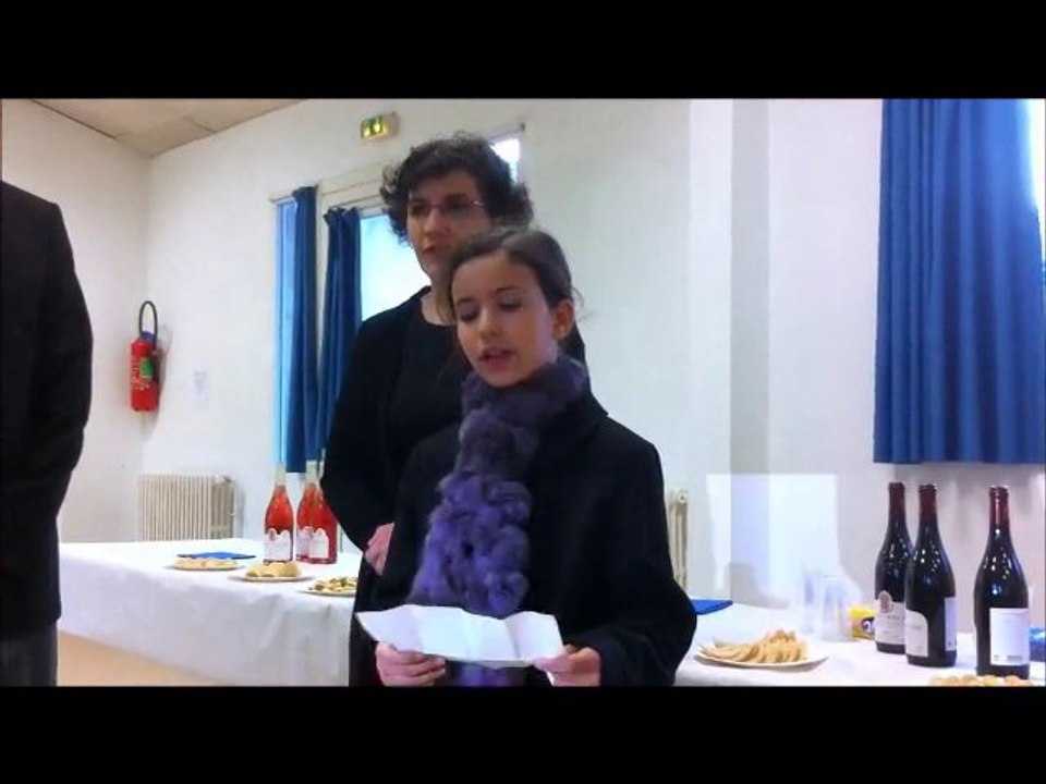 Remise de Prix AMOPA 2  Emma ROUYRE Janv 2011