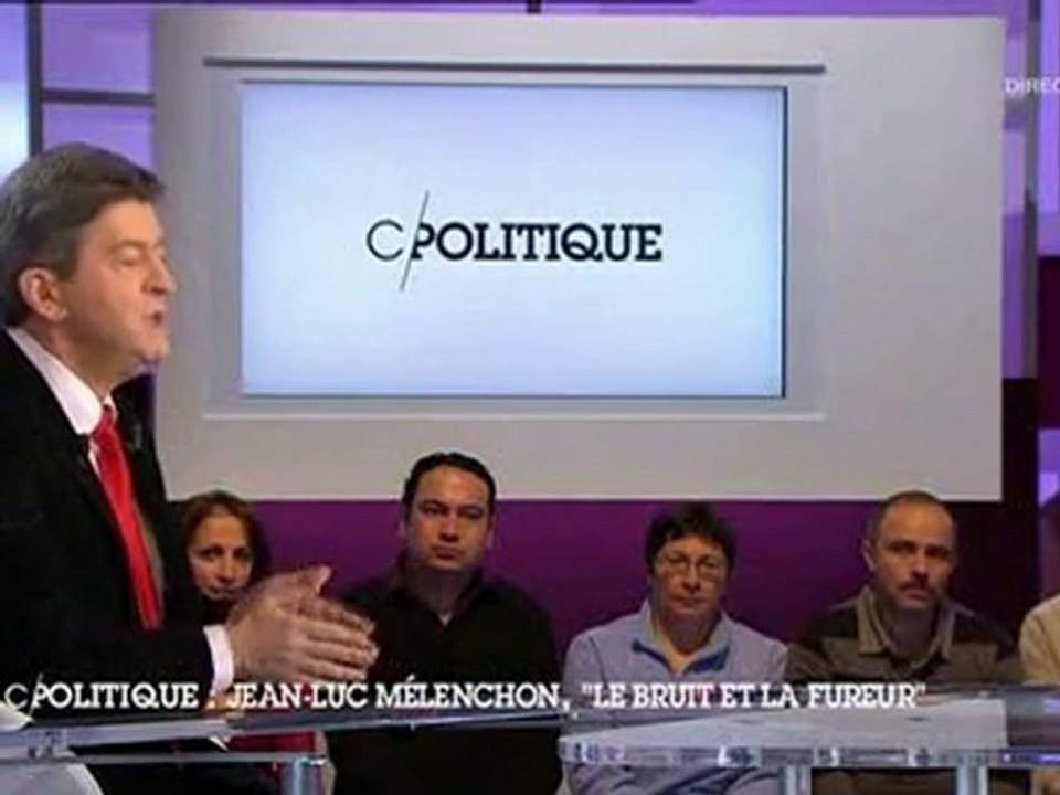 Mélenchon @ C Politique [1/4] - le 23.01.11