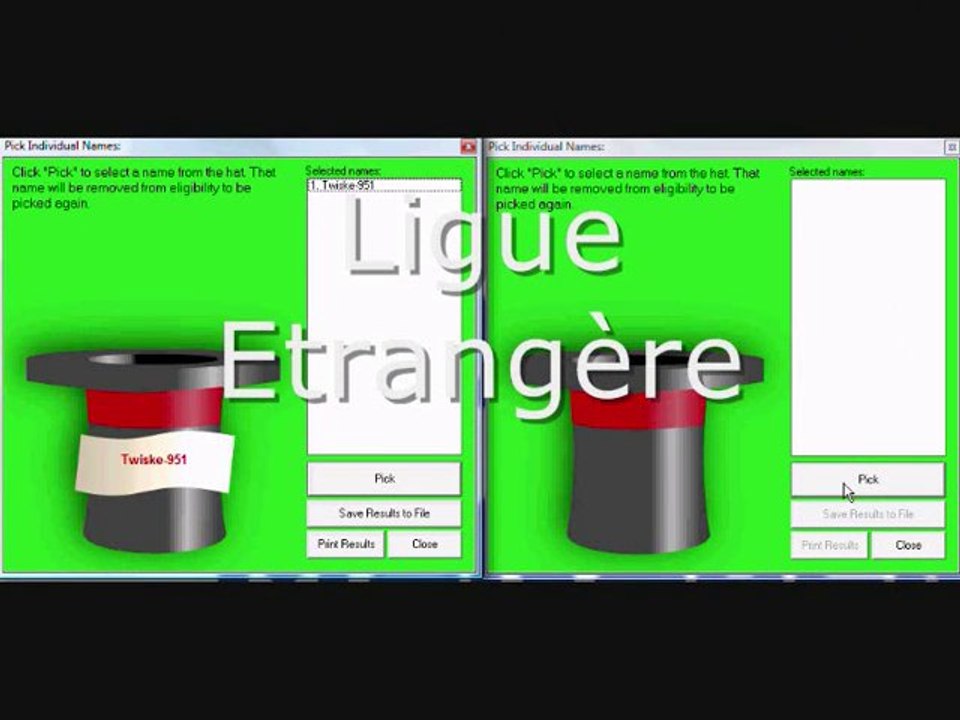 Tirage aux sort des club du mode carrière tournois-manager