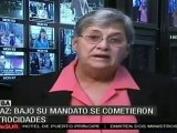 Nidia Díaz: bajo el mandato de Duvalier en Haití se cometieron atrocidades