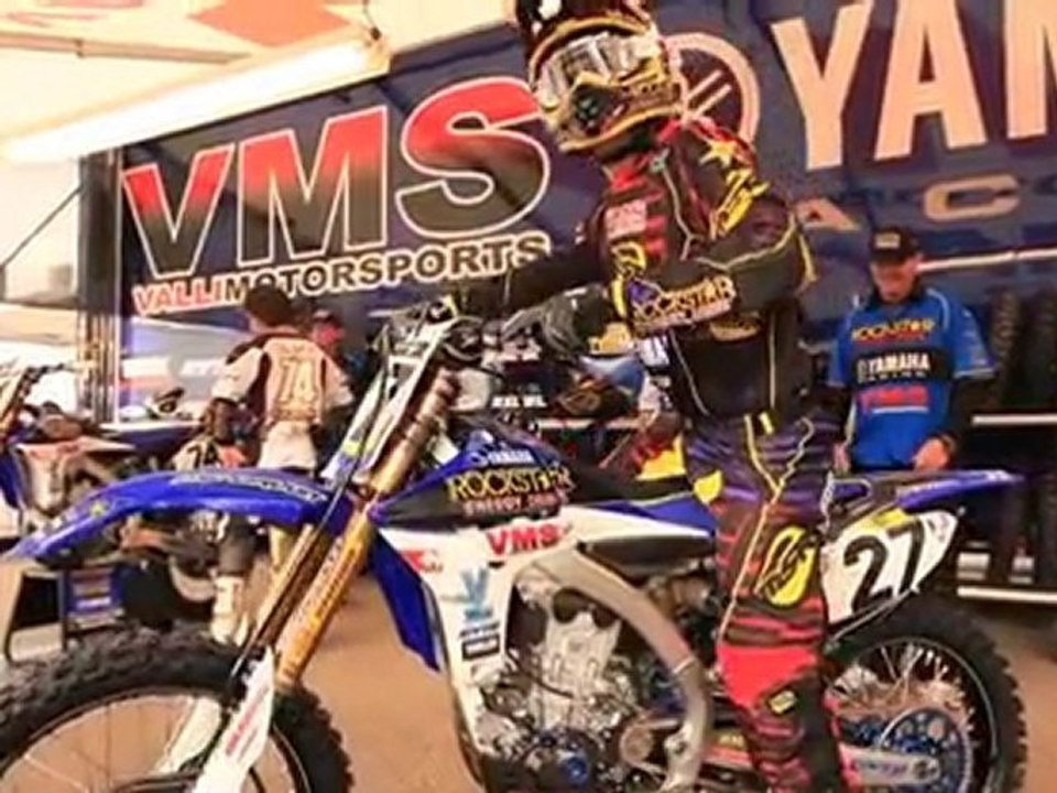 Rockstar Yamaha Rider Nick Wey at Anaheim One