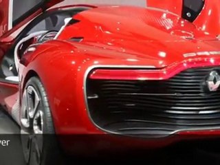 Paris Auto show 2010 - Renault Dezir and Zoe