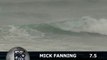 Mick Fanning Defeats Taj Burrow, Advances Semis - 2010 Rip Curl Pro Bells Beach