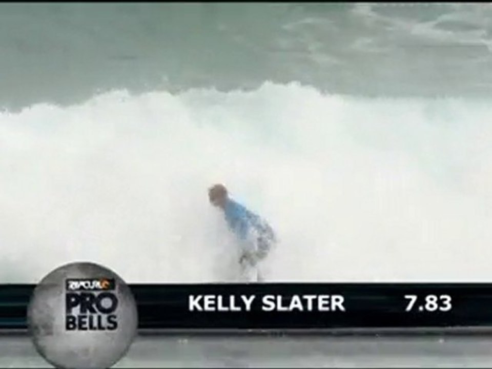 Kelly Slater defeats Bobby Martinez, Advances Semis - 2010 Rip Curl Pro Bells Beach