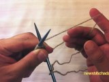 News Stitch A Day: How to Knit The Knit Stitch