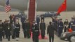 Le président chinois Hu Jintao atterrit à Washington