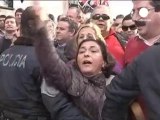 Portugal : manifestation contre les mesures...