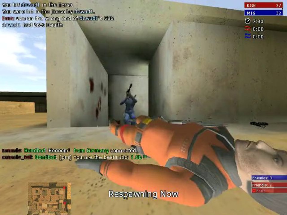 Match Urban Terror 136 (blackhawk)