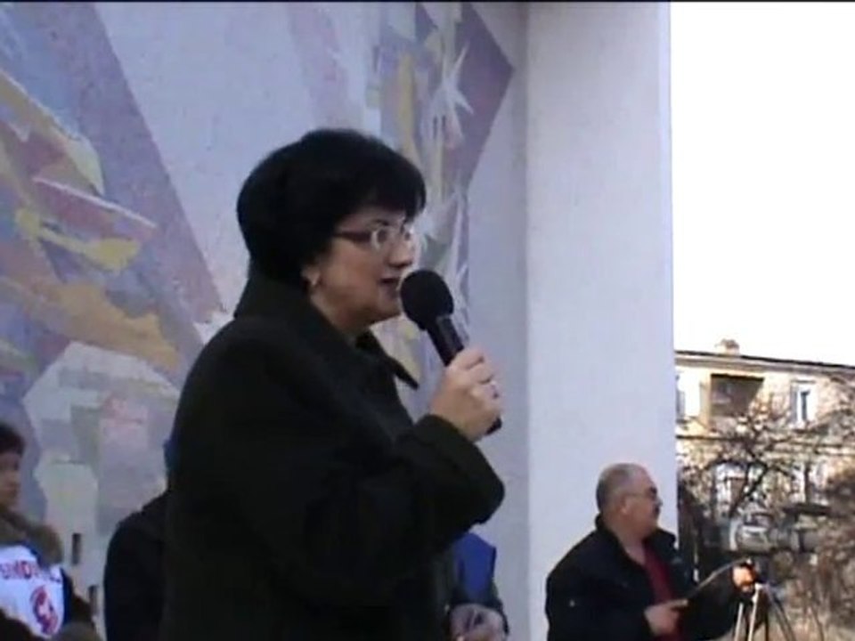 Protest sindical sanatoriul balnear mangalia (II)