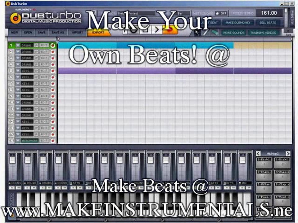 How to Make Instrumentals Free Online Beat Maker Software video