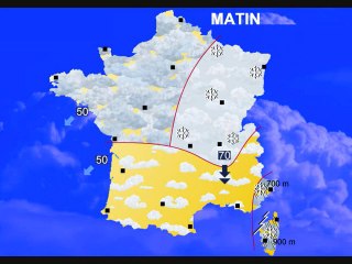 Météo 20 janvier 2011: Retour de la neige