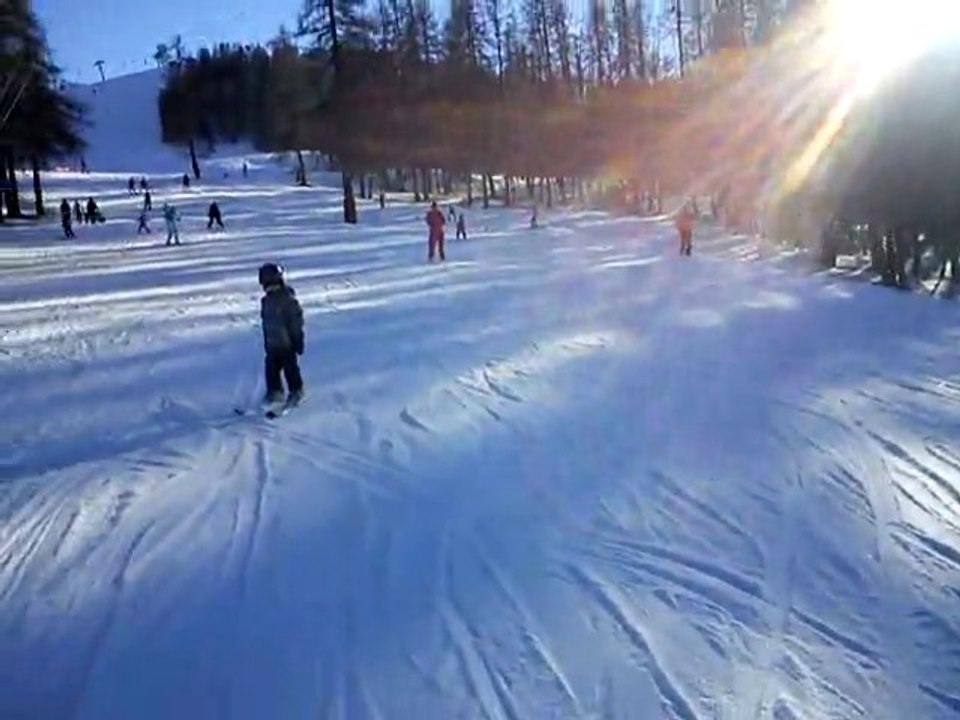 Battiste..première descente !!!!!!!!!